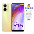 Vivo Y16(4GB+64GB)  with Helio P35, HD+ screen  || Splashproof || FM radio l 5000 Mah Battery. 