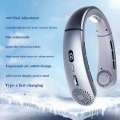 Neck Fan,Lightweight Wearable Low Noise 5 Speed Hands Free Fan, Hanging Headphone Design Sports Fan for Indoor & Outdoor. 