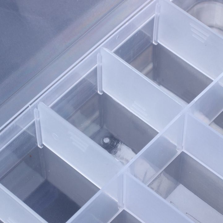 fasdaga%204Pcs%2010-Slot%20Portable%20Plastic%20Resistors%20Electronic%20Component%20Case%20Box%20-%20Image%206