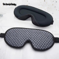 Wenefang Sutuiying 1pc 3D Contoured Cup Sleeping Mask, Breathable Black Blindfold, Bargain price Profesional Block Out Light, Sleep Goggles, Daily Necessities. 