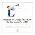 AKL DC Inverter 1 Ton Wall Split Air Conditioner with Wi-Fi. 