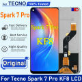 6.6 KF8 LCD For Tecno Spark 7 Pro LCD Display Screen Touch Sensor Digitizer Assembly Spark 7pro Replacement Parts. 