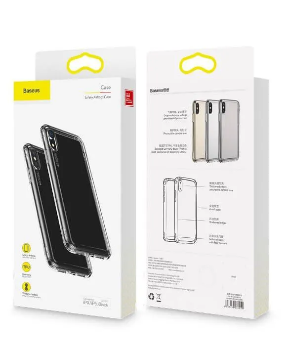 BASEUS%20Safety%20Shockproof%20Airbags%20Case%20Cover%20For%20Iphone%20XS%205.8%20Inch%20-%20Image%203
