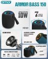 Armor Bass 150 Bluetooth Speaker 10W 7 Hour Playtime RGB Lights 1800mAh Battery. 
