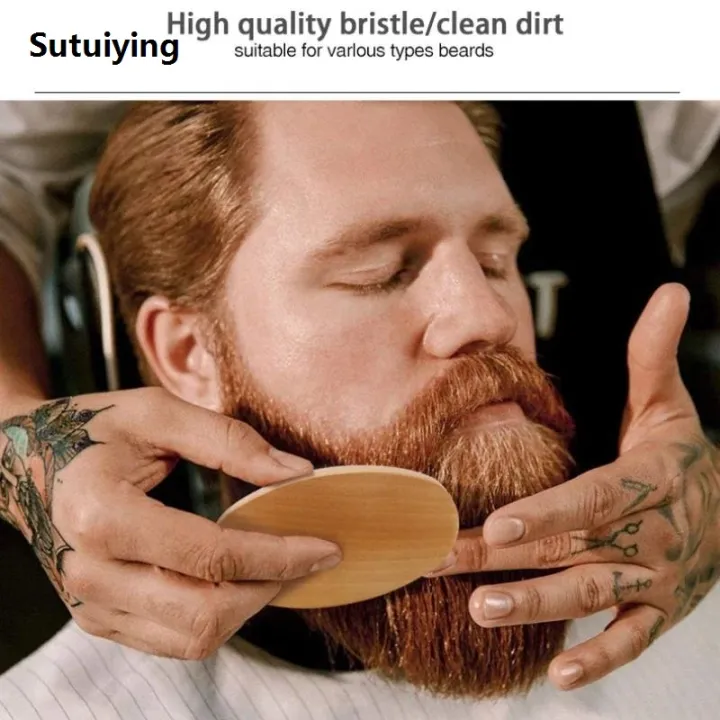 Sutuiying%20Men's%20Shaving%20Brush%20Set%20Boar%20Bristle%20Portable%20Barber%20Natural%20Beard%20Sales%20promotion%20Brush%20for%20Facial%20Cleaning%20Wooden%20Comb%20Styling%20Tool%20Wholesale%20-%20Image%202