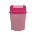 Mini Tiny Desktop Trash Can Dustbin With Swing Lid For Kitchen Room Office And Restaurant. 