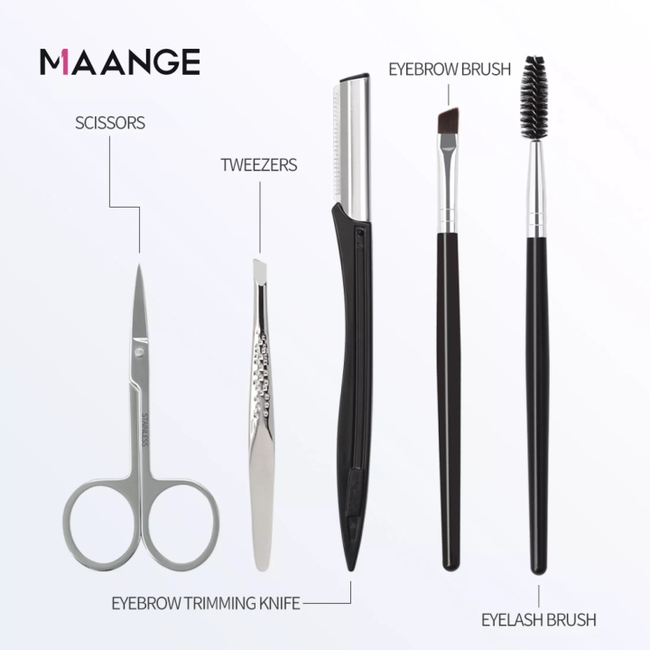 MAANGE%20Eyebrow%20Trimmer%205Pcs%20Set%20Eyebrow%20Brush%20Eyebrow%20Comb%20Thrush%20Tool%20-%20Image%204