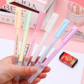 Solid Glue Stick Pen Shape Candy Color Quick-drying High Viscosity Creative Students Stationery Junna. 