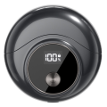 JAERBEE Mini Electric Shaver High Speed Motor Waterproof USB Rechargeable Shaver Travel Portable Rotary Shaver Black. 