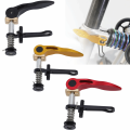 Durable Aluminum Alloy Bike Seatpost Clamp Lightweight Quick Release Folding Cycle Seatpost Clamp High Strength Handle Seatpost Clamp for 3sixty/Brompton Folding cycle Bike Upgrade or Replacement Part. 