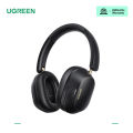 (HP203-35758, 35757) UGREEN HiTune Max5c Hybrid Active Noise Cancellation Headphones white and black, Over-Ear Headphones Adaptive Noise Cancellation, Hi-Res 75H Playtime, Bluetooth 5.4, Custom EQ via App, Foldable & Retractable Ergonomics. 