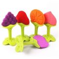 New Baby Teether Fruit Shape Silicone Safe Teething Chew Toys Infants Pacifier. 