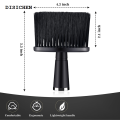 DISICHEN Luxury Barbertop Soft Hair Brush Neck Face Duster Hairdressing Hair Cutting Cleaning Brush Barber Salon Hairdresser Styling Makeup Tool. 