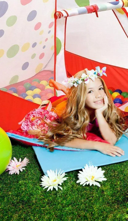 Children's%20Portable%20Play%20Tents%20Indoor%20Outdoor%20Play%20Tents%20For%20Kids%20White%20Red%20-%20Image%206