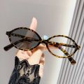 Vintage Blue Ray Blocking Anti-Blue Light Glasses Anti-UV Photochromic Sunglasses Ultralight Retro Oval Frame Computer Goggles for Men Women. 