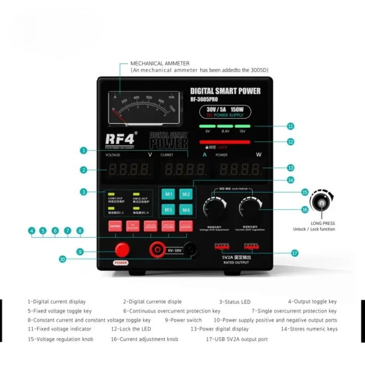 DC%20Power%20Supply%20150W%2030V%205A%20DC%20Regulated%20Digital%20Smart%20Power%20Supply%20Regulator%20Phone%20Sensing%20Automatic%20%7C%7C%20RF-4%20RF-3005D%20-%20Image%203