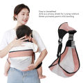 Baby Sling Carrier Newborn To Toddler Up To 14 kg, Lightweight , Adjustable Baby Wrap Hip Seat Carrier. 