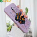 UCUC for Realme X2 Pro Back Cover Rubik's cube Soft Thin Liquid Silicone Phone Case. 