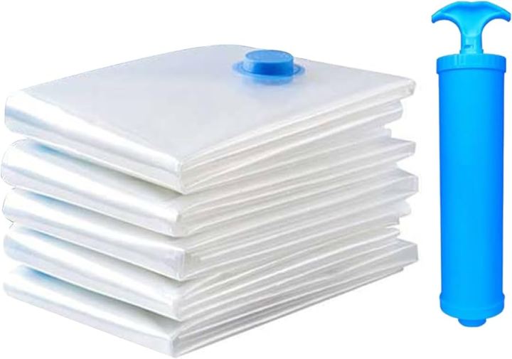 5Pcs/Set%20Vacuum%20Bag%20For%20Clothes%20Storage%20Bag%20Cloest%20Organizer%20Transparent%20Border%20Foldable%20Compressed%20Clothes%20Organizer%20Saving%20Bag%20-%20Image%205