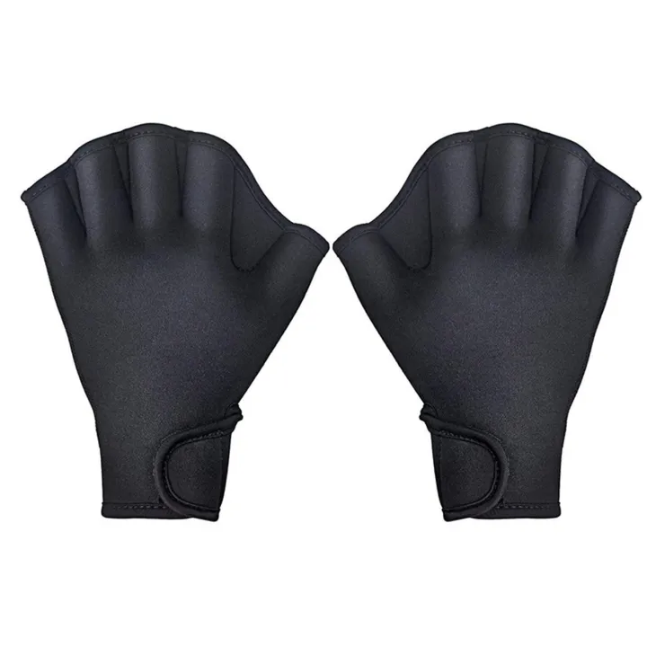 Neoprene%20Swimming%20Gloves%20Webbed%20Fitness%20Water%20Resistance%20Training%20Gloves%20with%20Adjustable%20Wrist%20Strap%20Diving%20Swim%20Training%20Mittens%20-%20Image%202