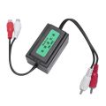 fasdaga 2pcs 3.5mm Car Amplifier Audio Noise Filter Ground Loop Isolator Suppressor New. 