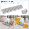 Magic Namaste Mop PVA Best For Home Office Floor Cleaning Telescopic Steel Handle wth Fr 1 pc Refill & Mop Holder. 