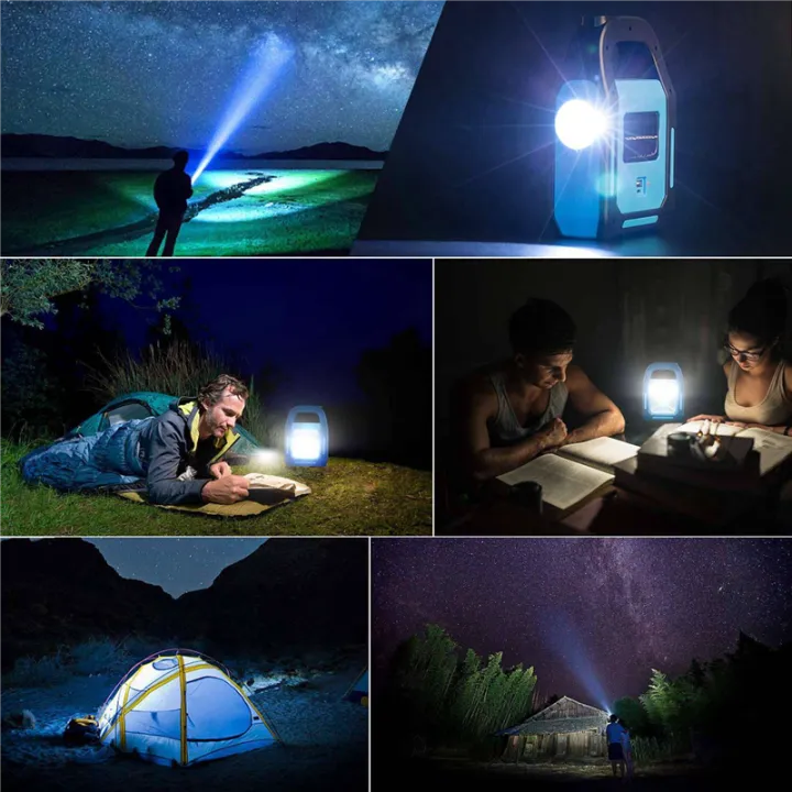 ARELENE%204X%203%20in%201%20Solar%20USB%20Rechargeable%20COB%20LED%20Camping%20Lantern,%20Charging%20for%20Device,%20Waterproof%20Emergency%20Flashlight%20LED%20Light%20-%20Image%203