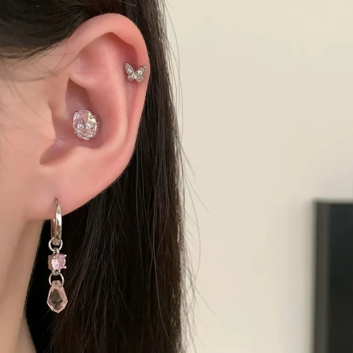 Star%20Tears%20Crystal%20Water%20Drops%20Pendant%20Ring%20Ear%20Buckle%20Female%20Temperament%20All-match%20Huazi%20Zircon%20Earrings%20Ear%20Jewelry%20-%20Image%204