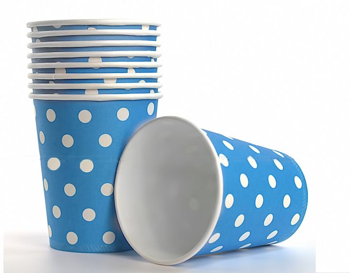 Fr-KG Set of 150 Pieces Cups / Juice Glass / Glasses Take Away Cups (150 Cup) Disposable Paper Cup for Coffee/Tea Drinks, 300 ml Cup | Coffee/ Drink Cups Without Lid