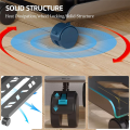 Adjustable Mobile CPU Stand PC Tower Stand with Rolling Caster Wheels for Most Computer PC. 