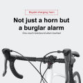 Bicycle Charging Horn, Super Loud Bell, Mountain Bike Electric Bell, Cycling Equipment Accessories CF8. 