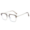 Fashion Square Photochromic Glasses Man Luxury Anti Blue Light Glasses Classic Color Changing Eyewear Men Metal Frame. 