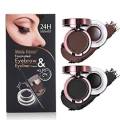 Miss Five Eyes Makeup Gel Eyeliner and Eyebrow Powder Cream Long Lasting Eye Cosmetics Waterproof with a Brush-20ml. 
