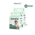 ZUVARA Feather Diaper Taped - New Born (Pack Of 22*2). 