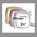 Difutagui 1Meter Keyrings Mini Steel Tape Measure Compatible for Convenient High Quality Length Monitoring Pocket Portable Compact Carry Around. 