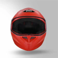 Studds Crest Red Full Face Motorcycle Helmet. 
