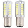 Super Bright Led 1157 Led Light Bulb P21/5W BAY15D Led Bulbs With 33SMD 5730 Chipsets For Brake, Turn, Parking, Reverse And Back Up Lights, White (Set Of 2). 