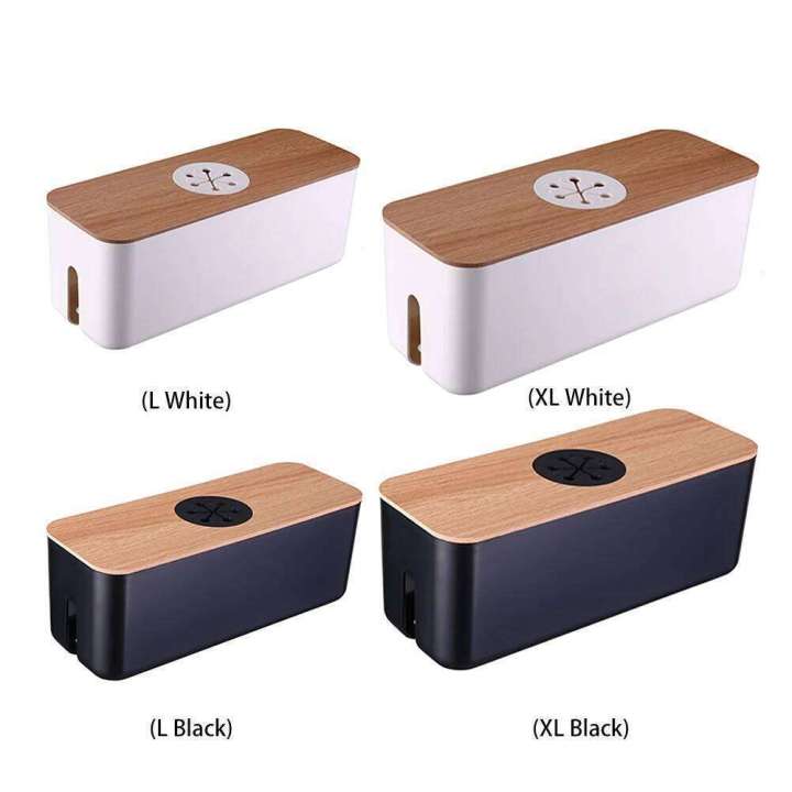 Management Cable Box Protect Power Line Storage Case Large Capacity ...
