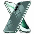Samsung Galaxy S22 5G Luxury Hard Transparent Cover Case Shell. 