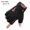 DISICHEN Luxury Uni Fitness Gym Gloves Weight Lifting Half Finger Crossfit Workout Bodybuilding Cycling Bicycle Bike Outdoor Sports Gloves. 