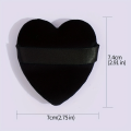 MAANGE 7Pcs Reusable Soft Heart Shape Velvet Powder Puff Mini Face Makeup Washable Sponge MAG51398-7. 