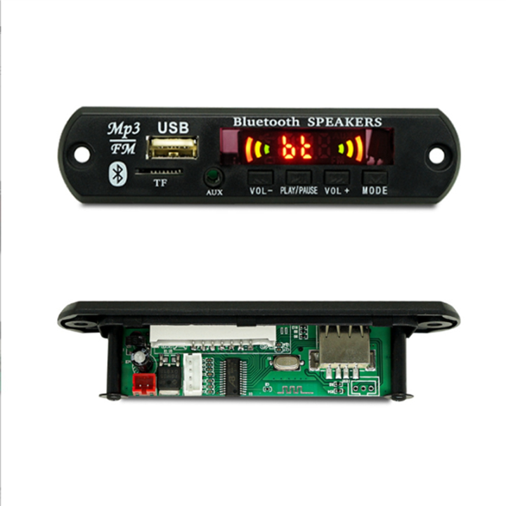 (GGBR)%2010X%20USB%20MP3%20Module%20Bluetooth%2012V%20MP3%20WMA%20Decoder%20Board%20Audio%20Module%20FM%20AUX%20USB%20TF%20Radio%20for%20Car%20Remote%20Music%20Speaker%20-%20Image%207