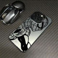 Marvel Black Spider Man Iron Man Graffiti Phone Case Compatible for IPhone 15 11 12 13 14 7 8 Pro Max XR X XS Max Soft Shockproof Cover. 