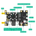 (GGBR) 4G 3G LTE WWAN Modem Mini PCI-E MPCIe Wireless Module Adapter 2 Nano SIM Card Holder Antennas for 4 3 2 B+. 