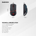 Fantech P51 5in1 Bundle(Headphone-Keyboard-Mouse-Headset Stand-Mousepad). 