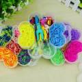 Pawaca Rainbow Rubber Bands Refills Bundle Loom Kit: 4500 Rainbow Bands 15 Colors 6 Hooks 50 Colorful Beads 48 S-clips 6 Silicone Charms 2 Y-shape Looms 2 Monster Tailloom Board. 
