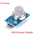 MQ-2 MQ-3 MQ-5 MQ-7 MQ-8 MQ-135 Detection Smoke Methane Liquefied Gas Sensor Module For Arduino Starter DIY Kit. 