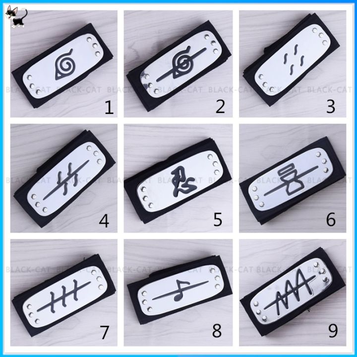 Naruto%20Leaf%20Village%20Konoha%20Kakashi%20Akatsuki%20Members%20Headband%20Cosplay%20-%20Image%202