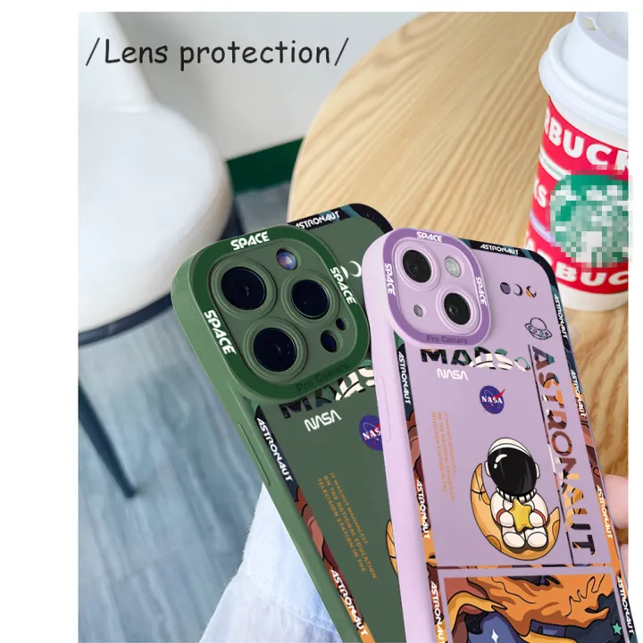 FELMYST%20for%20Xiaomi%20Poco%20X3%20Pro%20Poco%20X3%20NFC%20Back%20Cover%20Space%20Astronaut%20Pattern%20Angel%20Eyes%20Soft%20Phone%20Case%20-%20Image%207