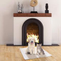 Self Heating Soft Warm Cat Bed Puppy Cushion Mat Products for Pets Accessories Beige. 